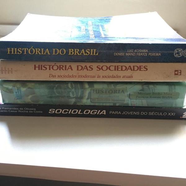 livros de história