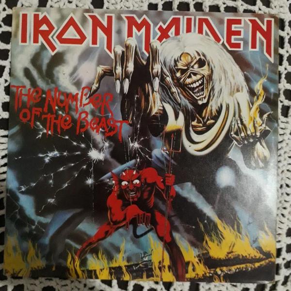 lp vinil iron maiden - the number of the beast - 2014