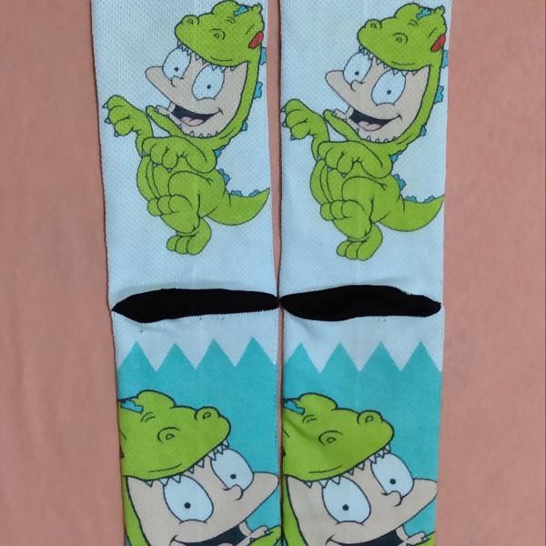 meia estampada rugrats