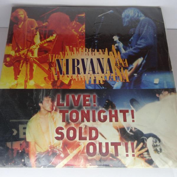 nirvana - live! tonight soldout!! 1994 laser disc
