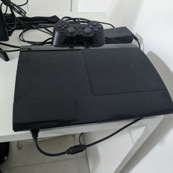 playstation 3 (ps3) + dois controles