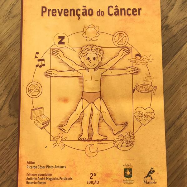 prevenção do câncer - livro