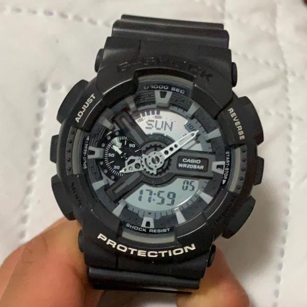 relógio g-shock casio ga-135a-1adr