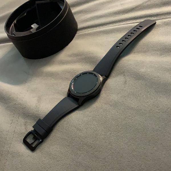 relógio samsung gear s3 frontier original