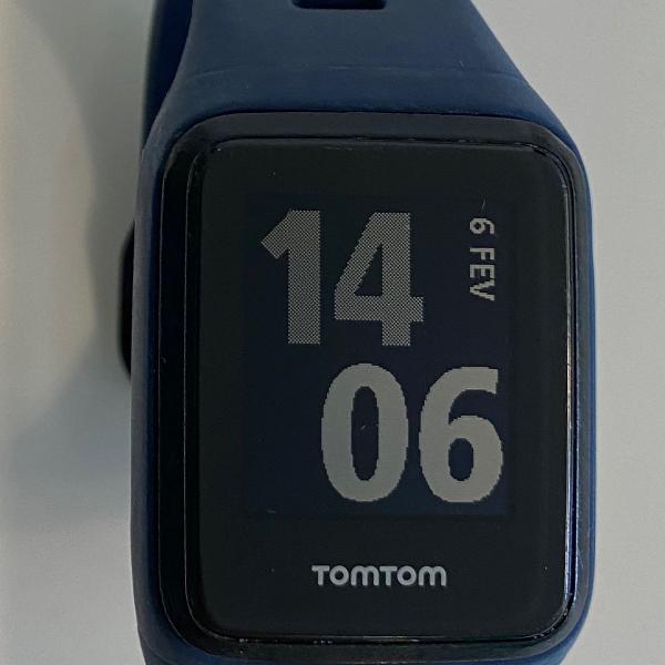 relógio tomtom monitor de frequencia cardiaca com gps e