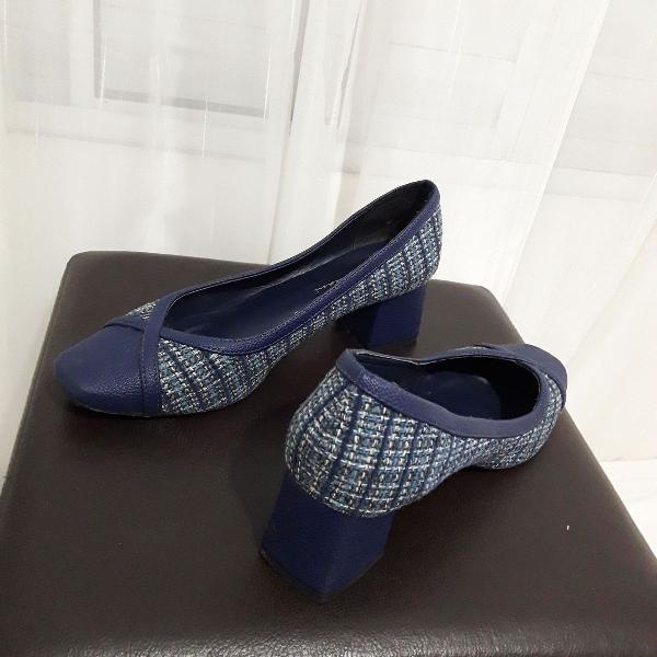 sapato azul célia milani