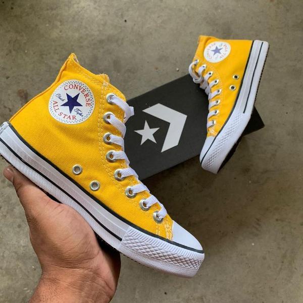 tenis all-star converse chuck taylor | amarelo