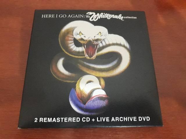 2 CDs + 1Dvd Whitesnake I Go Again The Collection