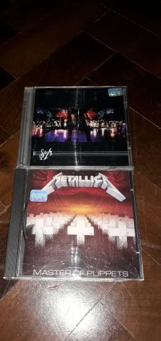 2 CDs METALLICA (ORIGINAIS)