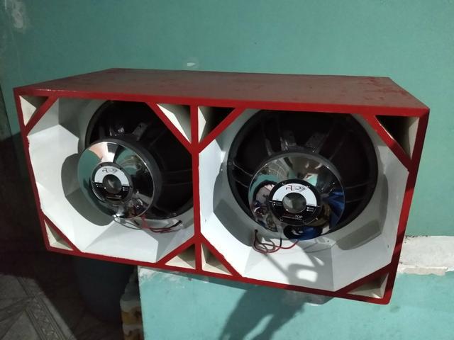 2 grave audio top de 15" 1500rms