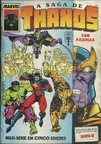 A Saga de Thanos nº 1