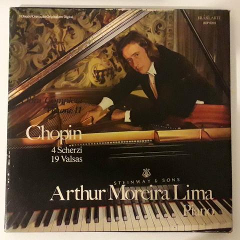 Album Discos Chopin Obras Completas com Artur Moreira Lima