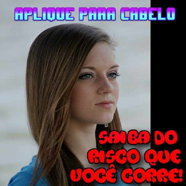 Aplique para cabelo