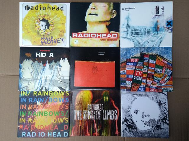 CDs Edição Colecionador Radiohead