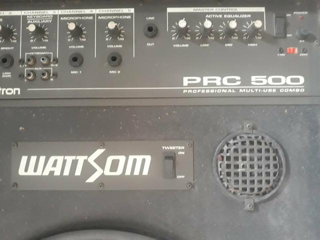 Caixa de som amplificada Wattsom PRC 500