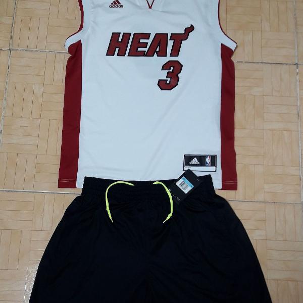 Camisa Basquete Adidas, Bermuda Basquete Nike