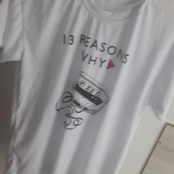 Camiseta Masculina da série 13 Reasons WHY
