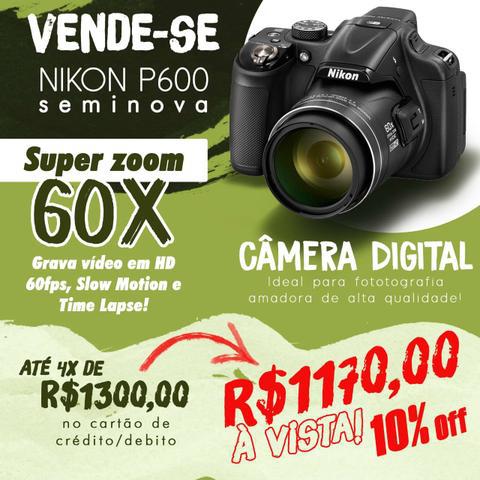 Câmera Fotográfica Nikon P600