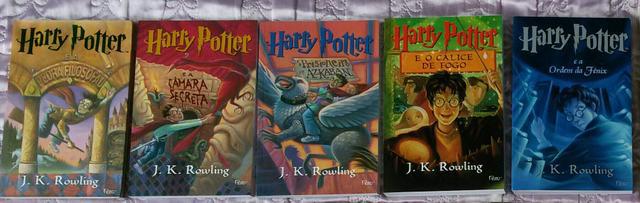 Coleção Harry Potter VOL 1 ao 5