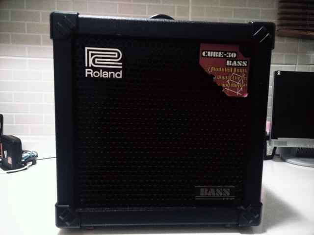 Cubo Roland Bass cb30 para contrabaixo