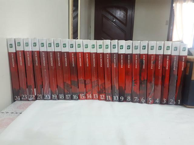 Curso completo de inglês com 24 volumes
