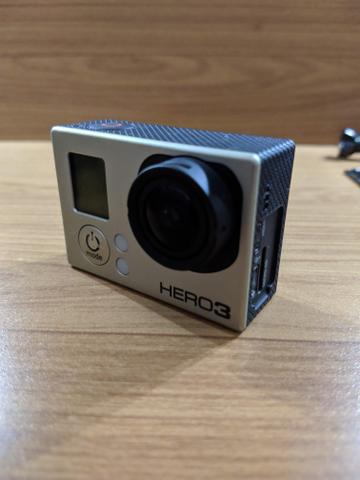 GoPro Hero 3 Black Edition + Acessórios