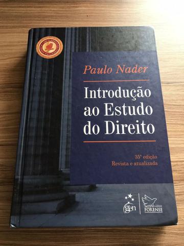 Introdução ao estudo do Direito, Paulo Nader
