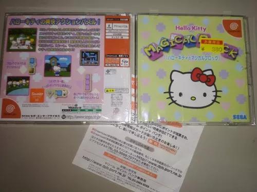 Jogo Dreancast Original - Hello Kitty Magical Block Jap