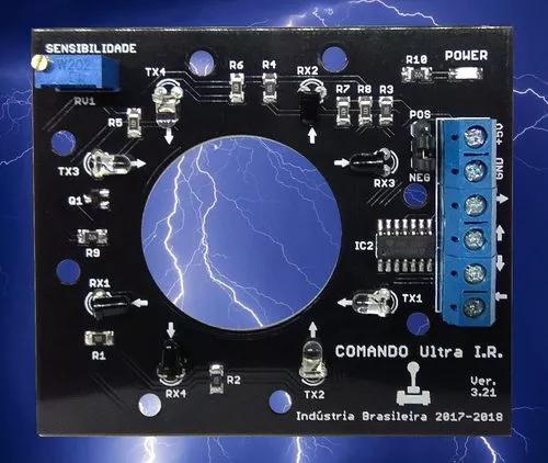 Kit 6 Placas Ópticas Sensor Arcade Eletromatic Seup