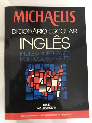 Kit dicionários de inglês e português e minigramática da