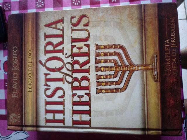 Livro " A HISTORIA DOS HEBREUS"