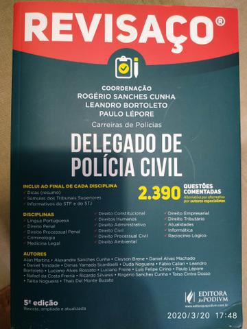 Livro Delegado de Polícia Civil