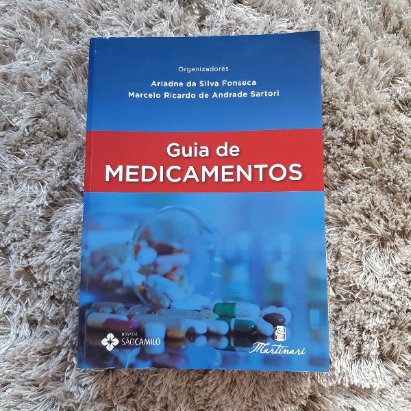 Livro Guia de Medicamentos (bulário)