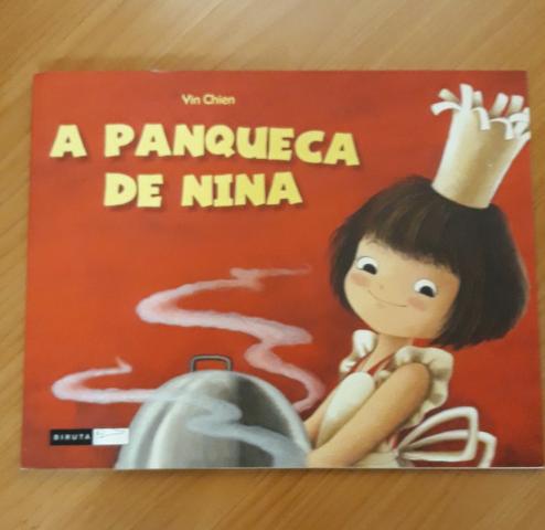 Livro Infantil A Panqueca de Nina