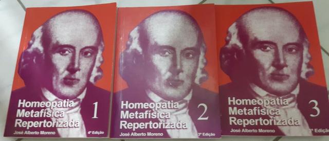 Livros de Homeopatia Metafísica em ótimo estado de