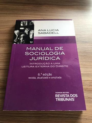 Manual de socilogi jurídica, Ana Lucia Sabadell 6ed