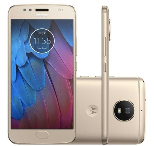 Moto Gs 32gb xt 1792 dourado 16mp