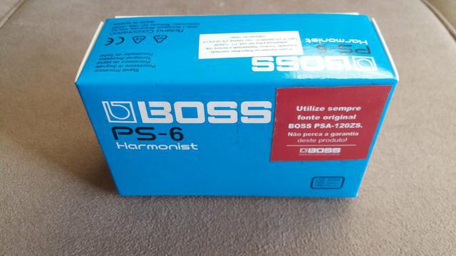 Pedal Boss Harmonist PS 6 não é Fire MXR Ibanez