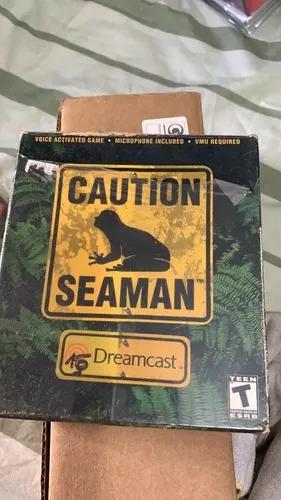 Sega Dreamcast Seaman Completo Ultra Raro Colecionador