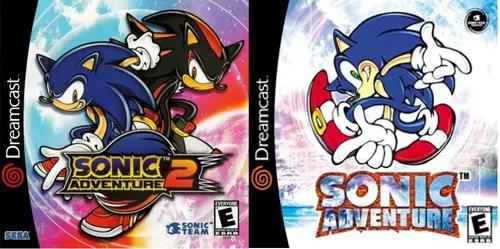 Sonic Adventure 1 E 2 Para Dreamcast Patch Selfboot Novo