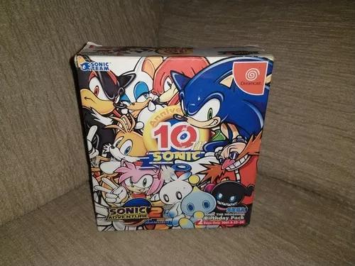 Sonic Adventure 2 Birthday Pack - Jogo Lacrado, Dreamcast