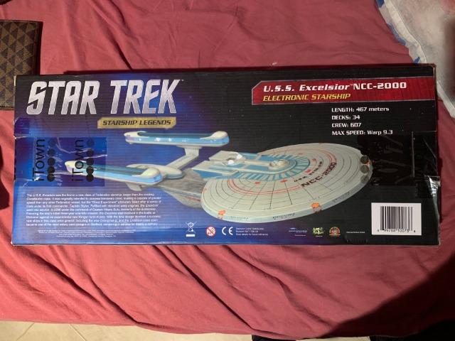 Star Trek U.S.S. Excelsior NCC-2000 Electronic Starship