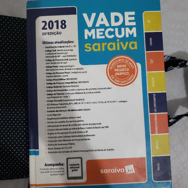 Vade Mecum Saraiva 2018