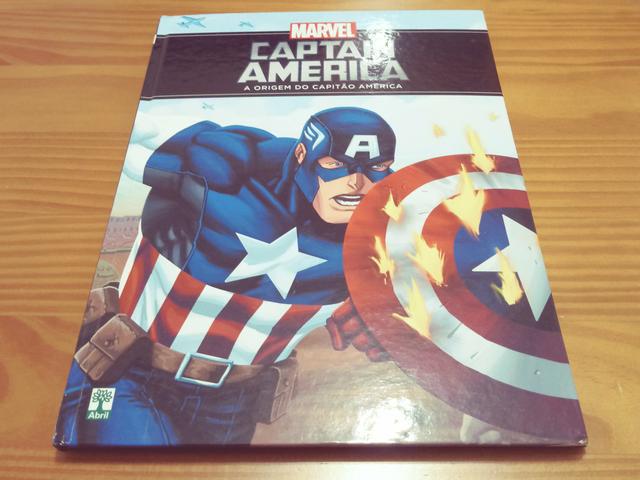 Vendo livro Marvel Capitão America - A Origem do Capitão