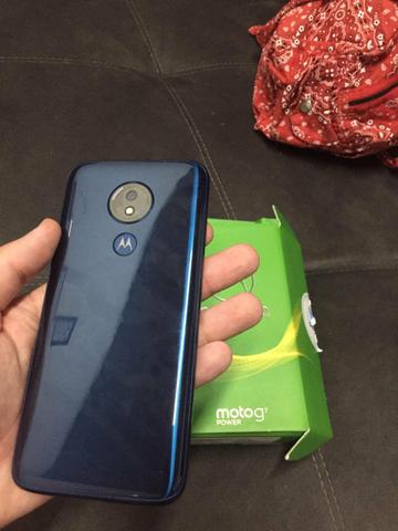 Vendo ou troco Motorola G7 poweer impecavel !! cel sem