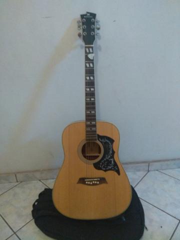 Vendo ou troco violão por guitarra