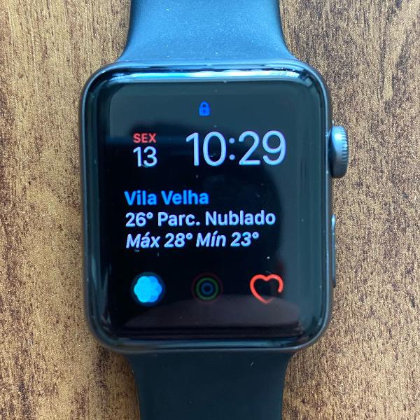 apple watch series 3 42mm + pulseiras