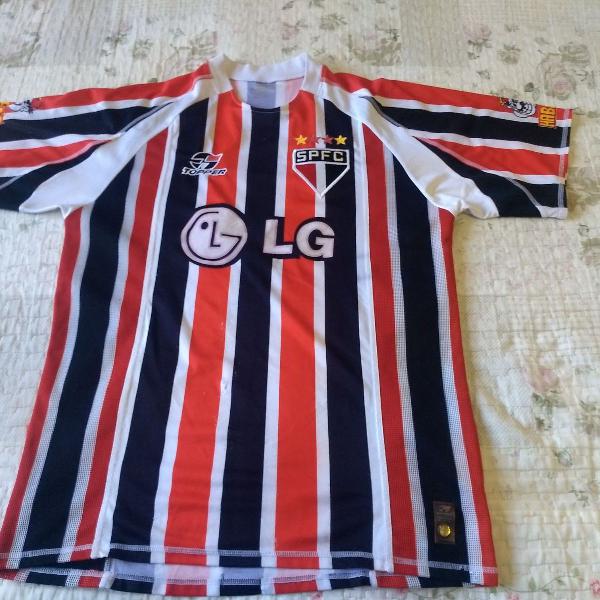 camisa são paulo topper libertadores