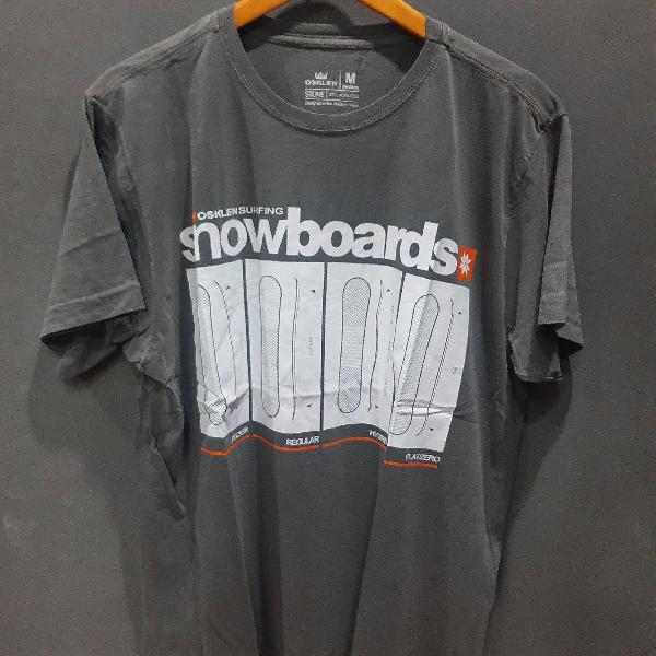 camiseta osklen snowboards m