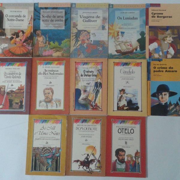 coleção literatura - série reencontro 13 volumes